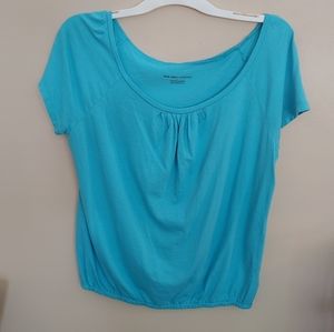 New York & Co blue top size L